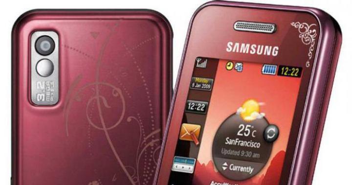 Телефоны Samsung линейки La'Fleur – «цветочная» коллекция для прекрасных дам Самсунг ла флер сенсорный инструкция